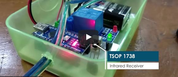 Perancangan Saklar Infrared Otomatis Berbasis Integrated Development Board